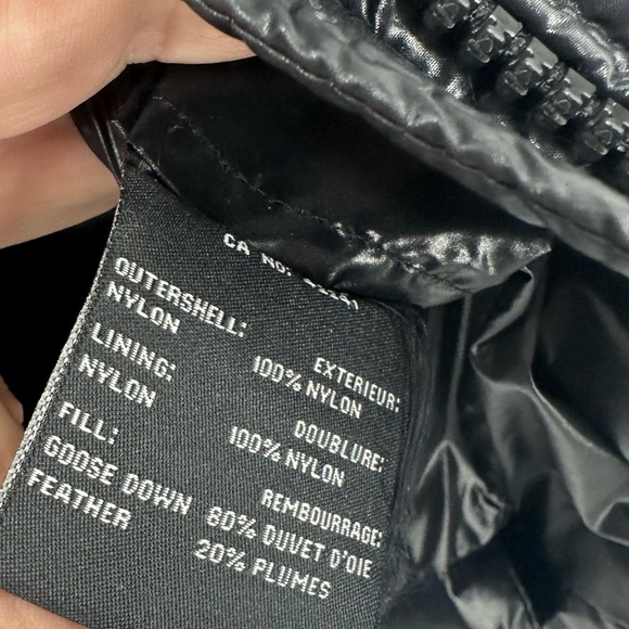 SAM. Belted Black Puffer Coat Goose Down Long Coat Womens 14 - Picture 9 of 14